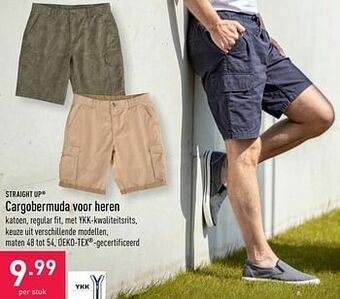 Cargobermuda voor heren