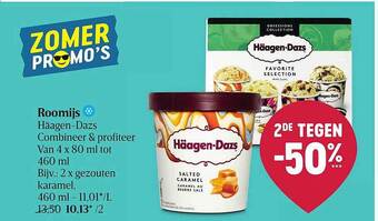 Delhaize Roomijs aanbieding