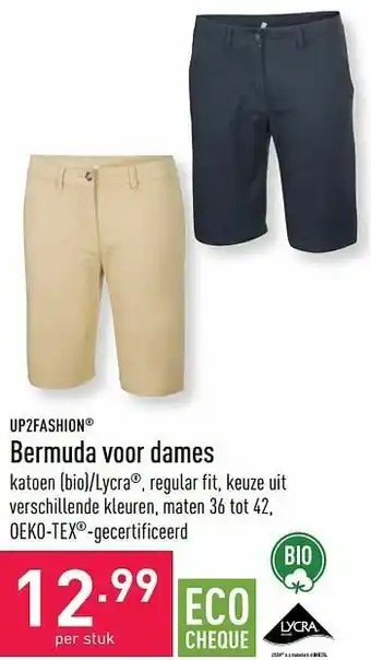 Bermuda voor dames