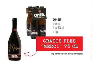 Spar Colruyt Omer Blond aanbieding