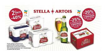 Spar Colruyt Stella Artois aanbieding