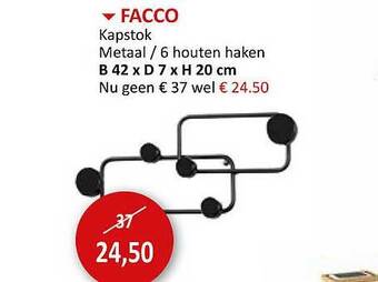 Facco Kapstok