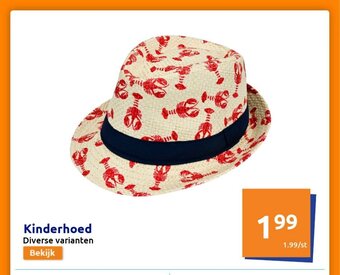 Action Kinderhoed Diverse varianten aanbieding
