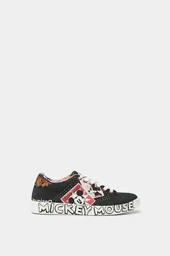 Desigual Denim sneakers met Mickey Mouse - BLACK - 41 aanbieding