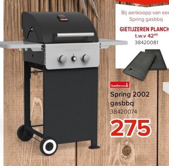 Euroshop Barbecook Spring 2002 gasbbq aanbieding