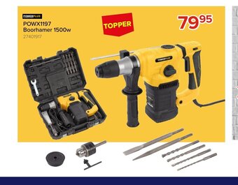 Powerplus POWX1197 Boorhamer 1500w