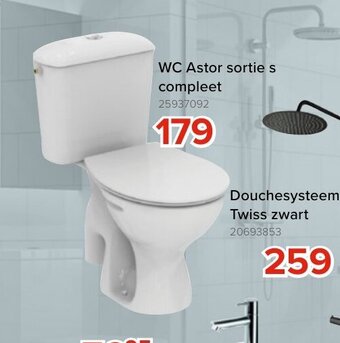 Euroshop WC Astor sortie s compleet aanbieding