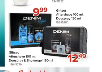 Euroshop Giftset Aftershave 100 ml, Deospray 150 ml aanbieding