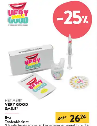 Di Very Good Smile Tandenbleekset aanbieding