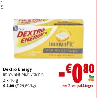 Colruyt Dextro Energy aanbieding