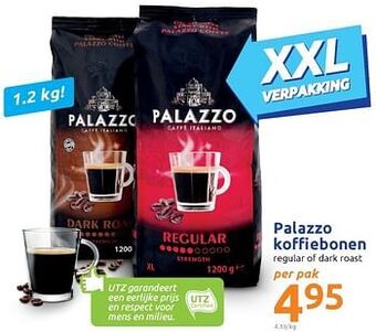 Action Palazzo koffiebonen aanbieding