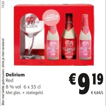 Colruyt Delirium Red aanbieding