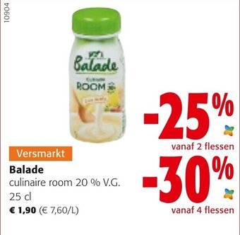 Colruyt Balade aanbieding
