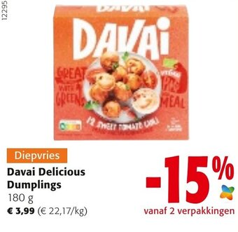 Colruyt Davai Delicious Dumplings aanbieding