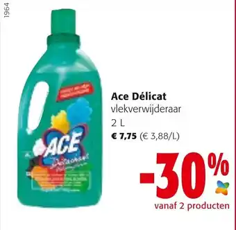 Colruyt Ace Delicat vlekverwijderaar 2L aanbieding