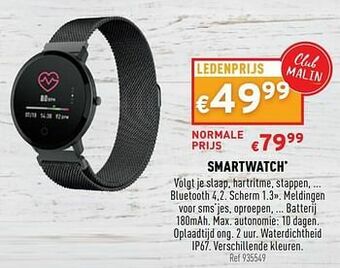 Trafic Smartwatch aanbieding
