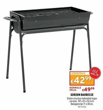 Trafic Gordon barbecue aanbieding
