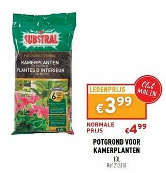 Trafic Potgrond voor kamerplanten aanbieding