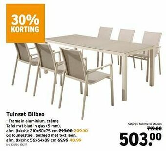 Tuinset bilbao