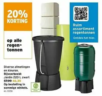 Jardin 220 l zwart
