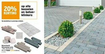 GAMMA Betonklinker grijs aanbieding