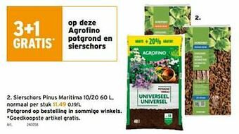 GAMMA Agrofino sierschors pinus maritima aanbieding