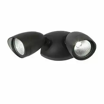 Brico Lutec buiten wandlamp ’Shrimp’ zwart 2x22W aanbieding