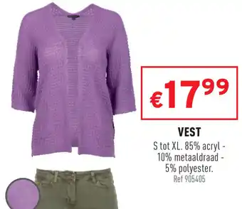 Trafic Vest S t/m XL aanbieding