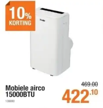 Cevo Mobiele airco 1500BTU 138890 aanbieding