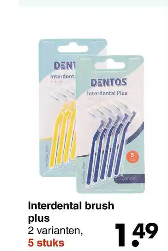 Interdental Brush Plus 5 Stuks