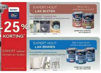 Cevo Levis Expert Houtlak buiten aanbieding