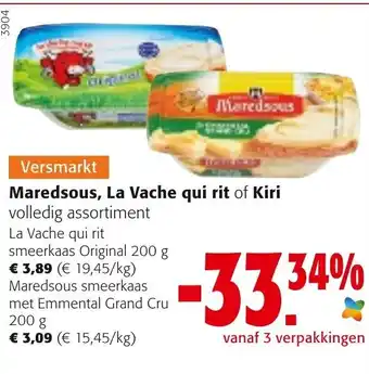 Colruyt Maredsous, La Vache qui rit of Kiri aanbieding