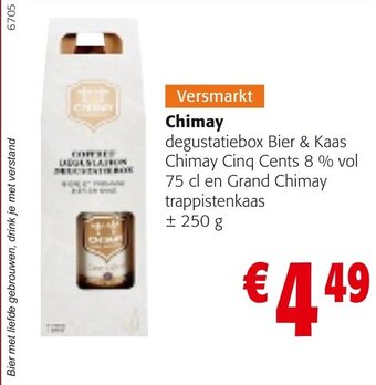 Colruyt Chimay aanbieding
