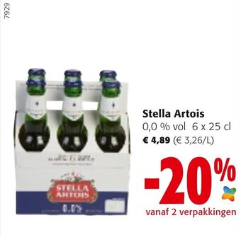 Colruyt Stella Artois aanbieding