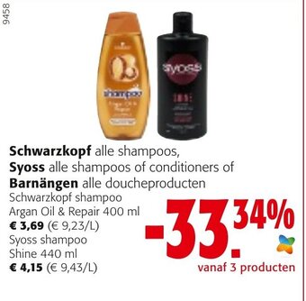 Colruyt Schwarzkopf aanbieding