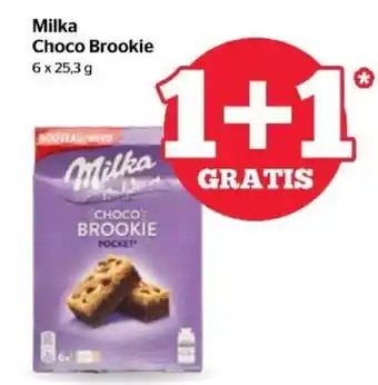 Spar Milka Choco Brookie 6x25,3 g aanbieding