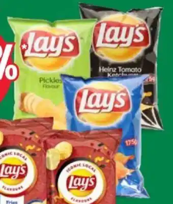 Spar Lay's Chips 175g aanbieding