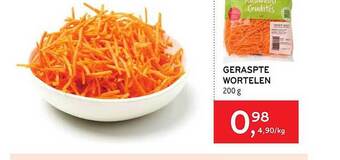 Alvo Geraspte Wortelen aanbieding
