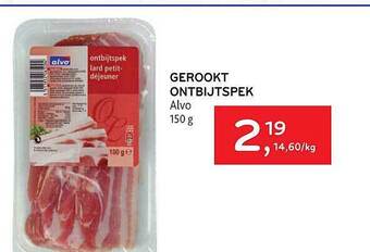 Gerookt Ontbijtspek Alvo