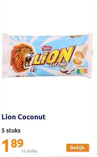 Action Lion Coconut aanbieding
