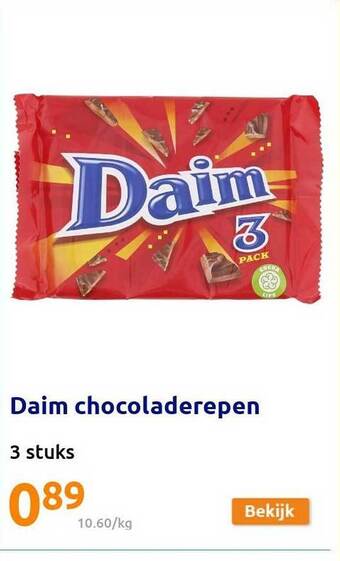 Daim Chocoladerepen
