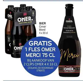 Alvo Bier Omer Blond aanbieding