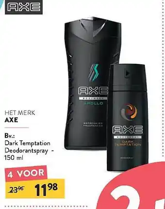Axe Dark Temptation Deodorantspray