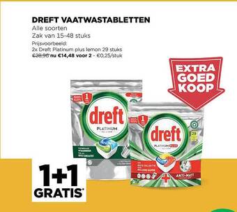 Jumbo Dreft Vaatwastabletten aanbieding