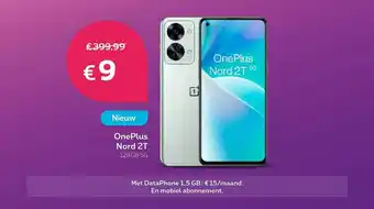 Proximus Oneplus Nord 2t aanbieding