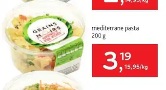 Grains Noirs Mediterrane Pasta 200g