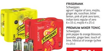 Alvo Schweppes Frisdrank aanbieding