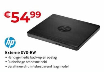 Exellent Hp Externe DVD-RW aanbieding