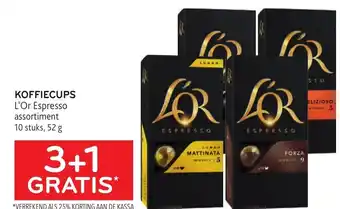 Alvo L'Or Espresso Koffiecups 10stuks, 52g aanbieding