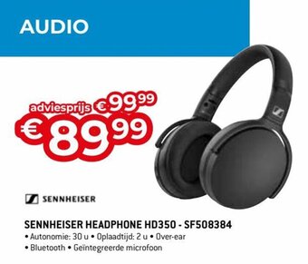 Exellent Sennheiser Headphone HD350-SF508384 aanbieding